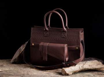 Convertible laptop bag (Brown)