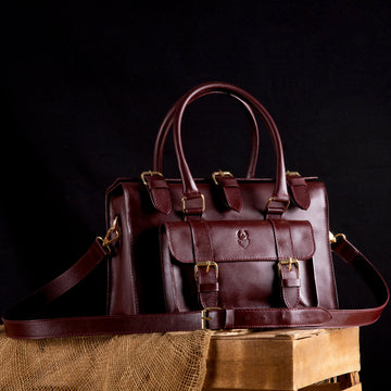 Saddle bag (Burgundy)