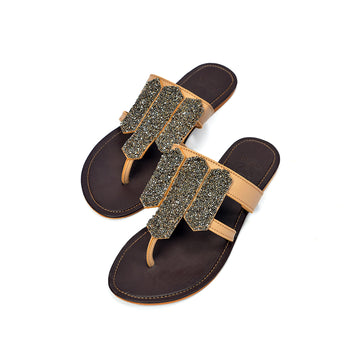 Celestial Beige Slides