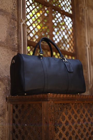 The all black  Duffle