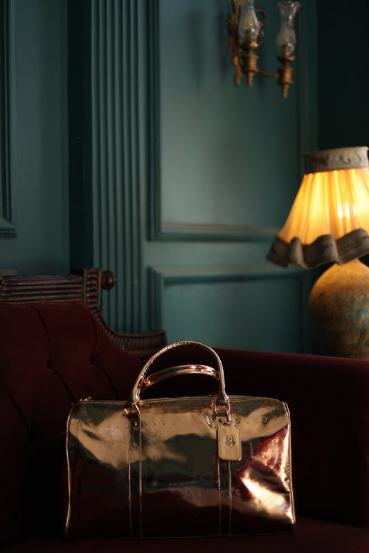 The Metallic Gold Weekender