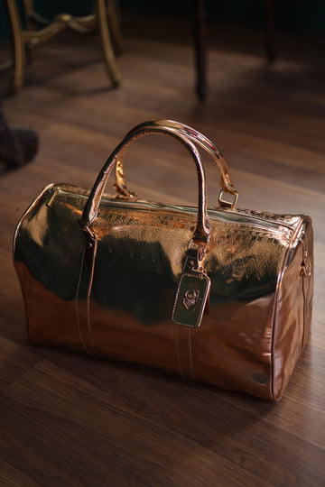 The Metallic Gold Weekender