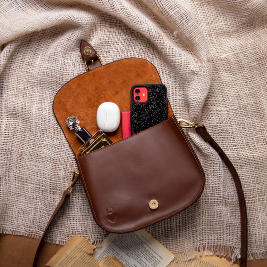 Jasmine's crossbody bag (Havane)